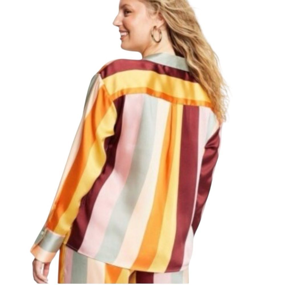 Fe Noel X Target Mixed Vertical Stripe Print Long… - image 4